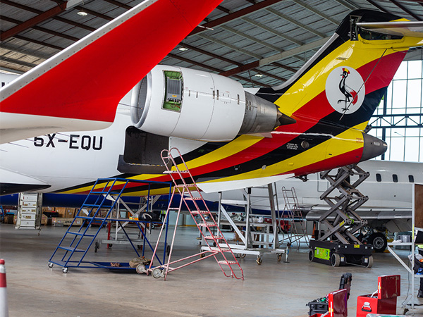 Eagle Air engineers at work