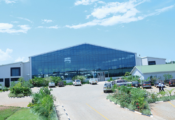 Hangar at Entebbe Airport